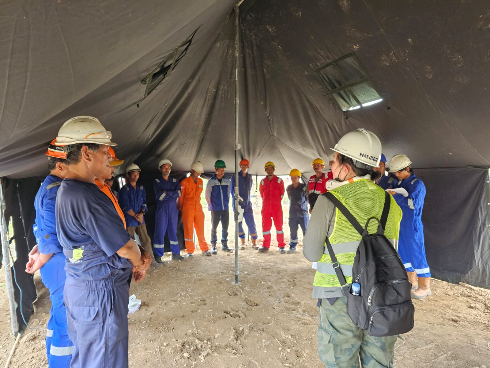 PT. Haliber Jaya | Logistik – Sosialisasi  SOP dan K3LL / HSE