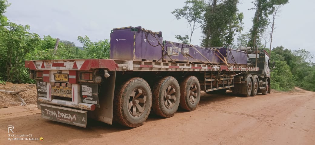 PT. Haliber Jaya | Logistik – Pengiriman dari Medco Suban 9 tujuan Jakarta