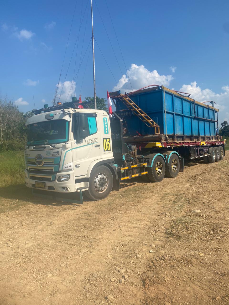 PT. HALIBER JAYA -Logistik | Mobilisasi RIG PT. Medco E& P Indonesia