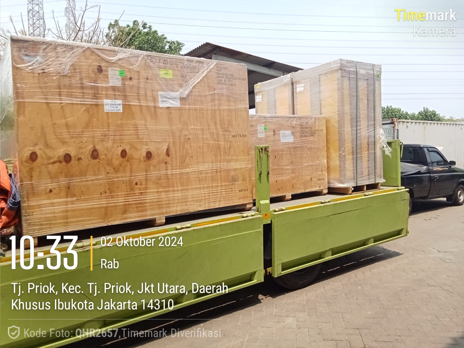 PT. HALIBER JAYA -Logistik | Pengiriman Equipment PT. Medco