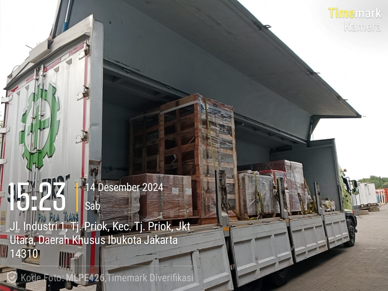 PT. HALIBER JAYA -Logistik | Pengiriman Equipment PT. Medco