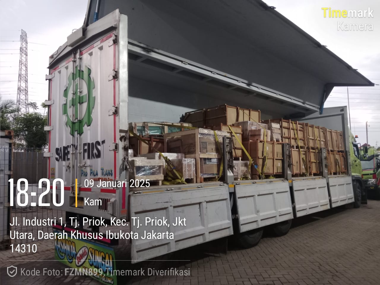 PT. HALIBER JAYA -Logistik | Pengiriman Equipment PT. Medco
