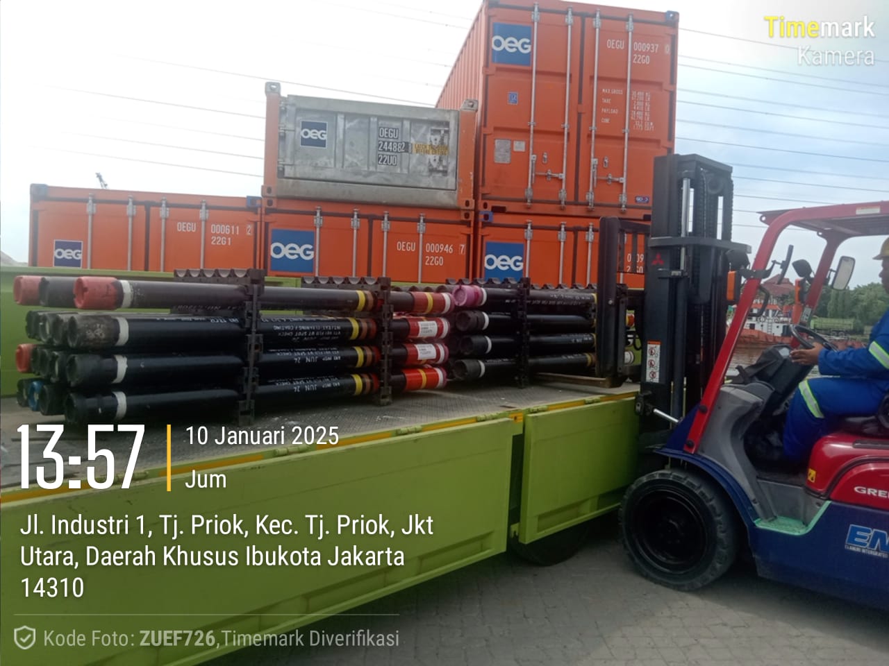 PT. HALIBER JAYA -Logistik | Pengiriman Equipment PT. Medco