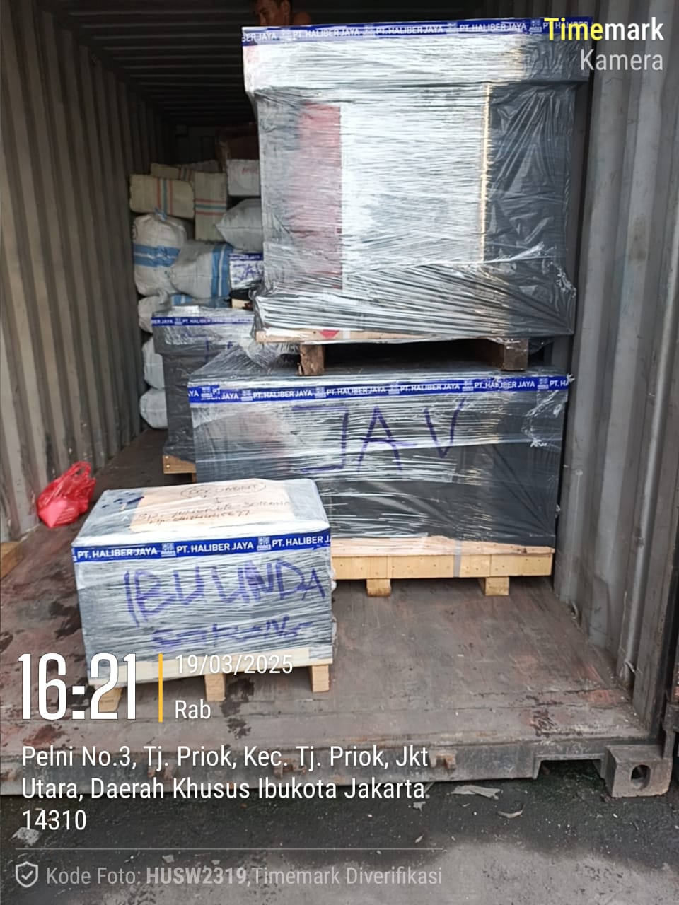 PT. HALIBER JAYA -Logistik | Pengiriman Equipment BP BERAU SORONG