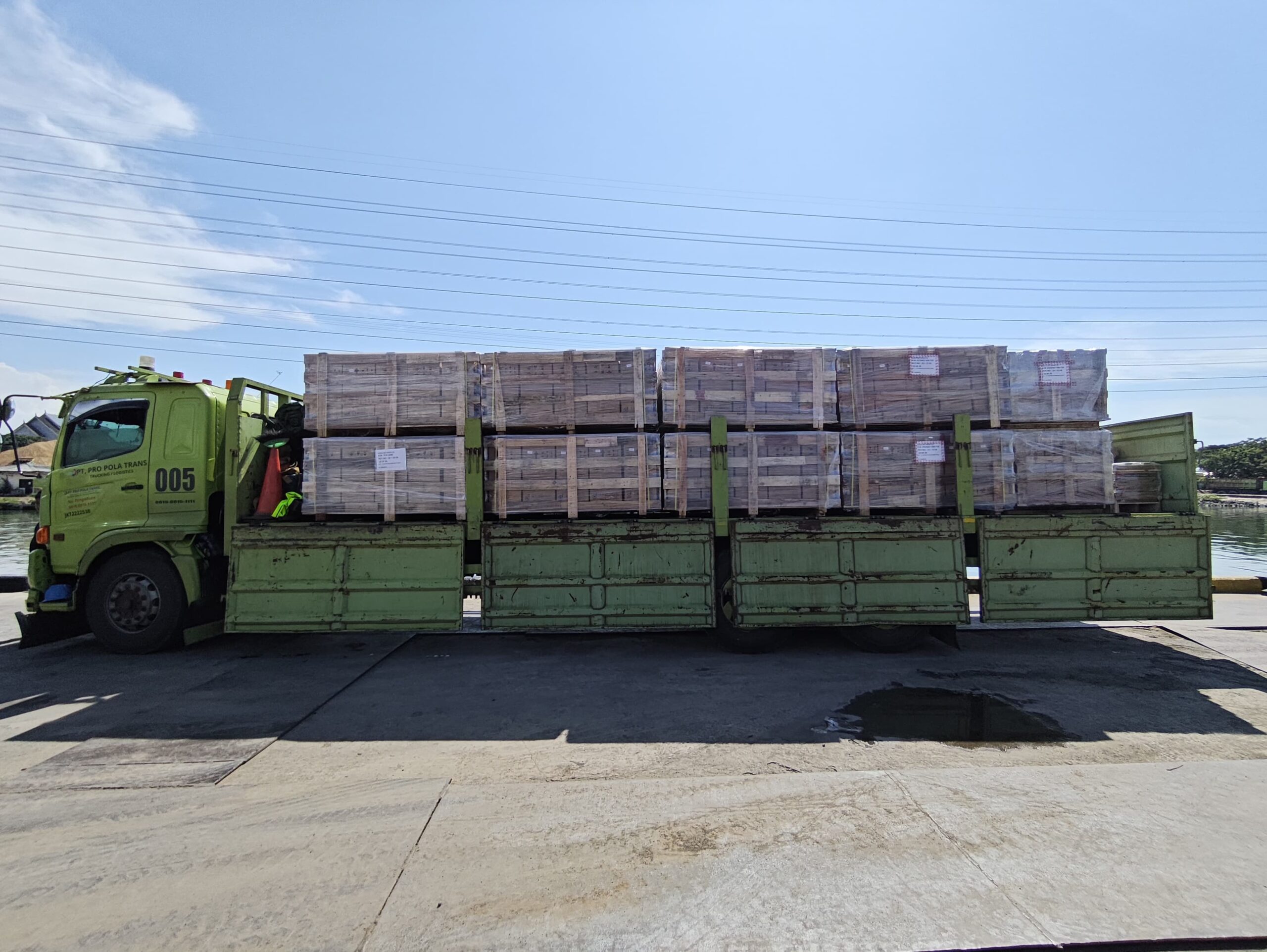 PT. HALIBER JAYA -Logistik | Pengiriman Equipment PT. Medco