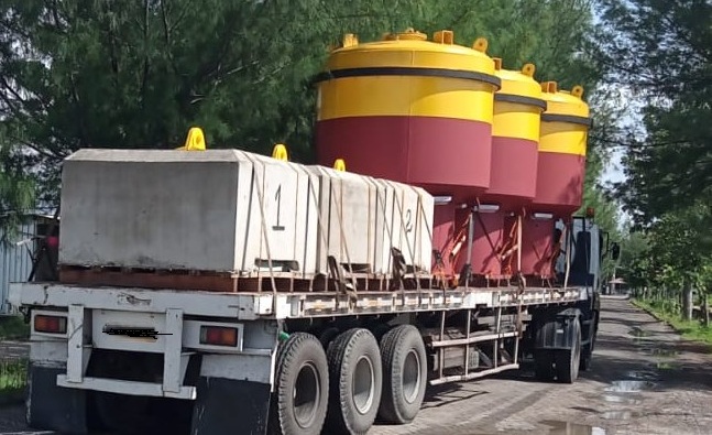 PT. HALIBER JAYA -Logistik | Pengiriman Equipment Medco Energy Sampang PTY LTD, Jetty Taddan